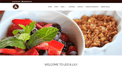 Desktop Screenshot of leonlily.com